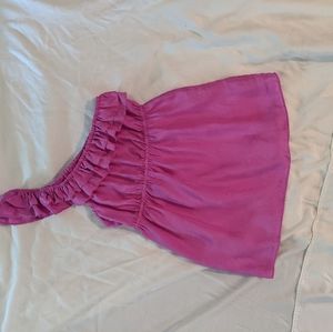 BB Dakota one shoulder silk blouse